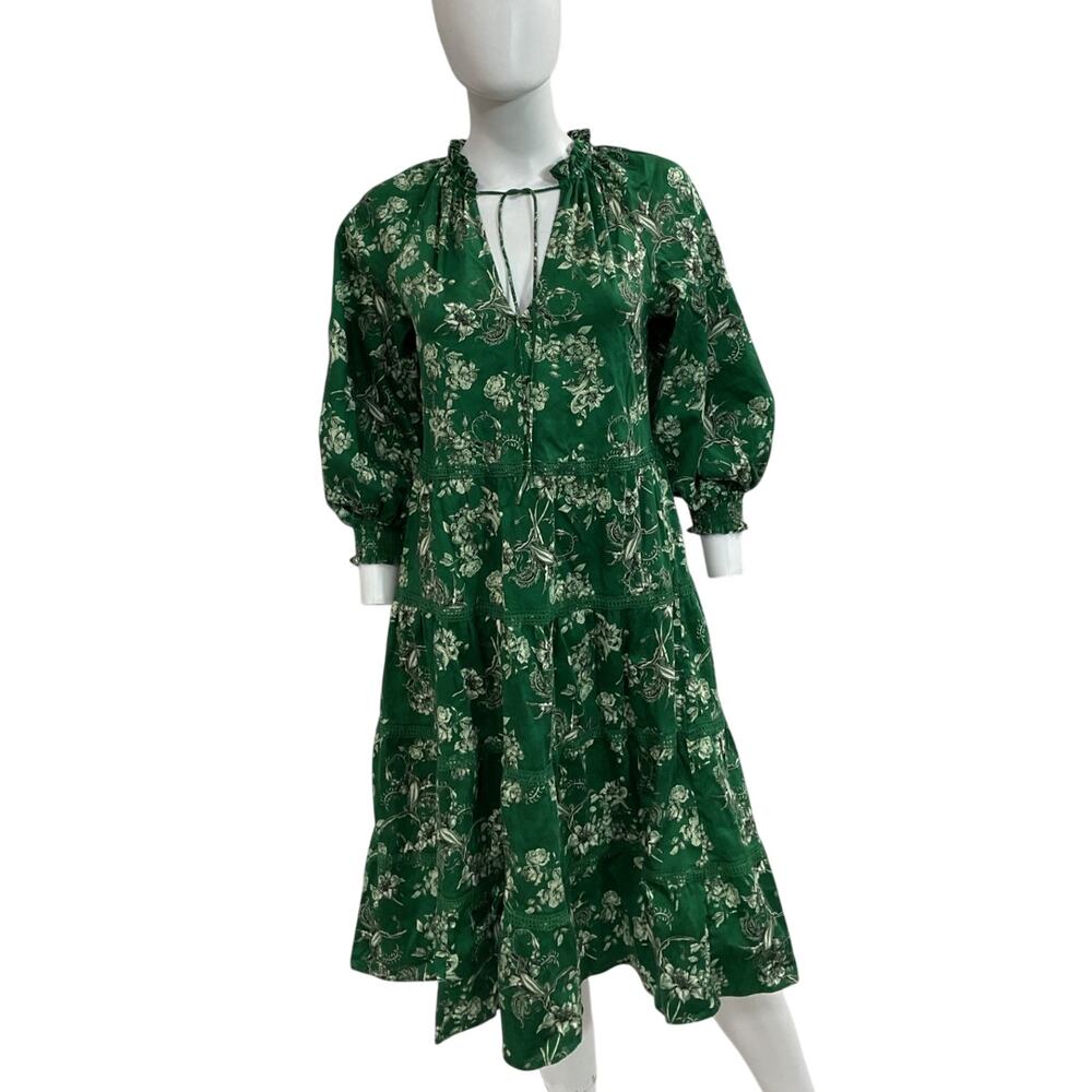 Alice + Olivia Floral Central Park Layla Dress Size X-Small - Picture 2 of 5